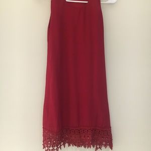 Tobi Maroon Dress